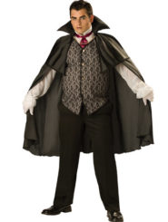 Mens Midnight Vampire Plus Size Costume