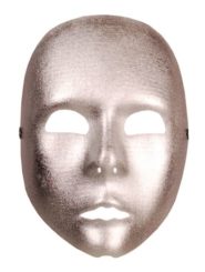Full Face Silver Facepiece